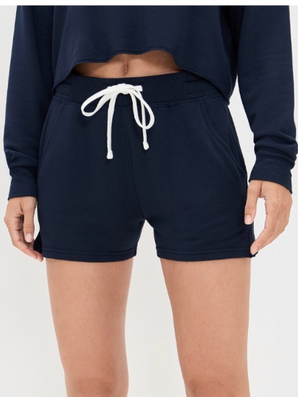 SPLITS59 Reena Sweatshort in Indigo, XS NWT